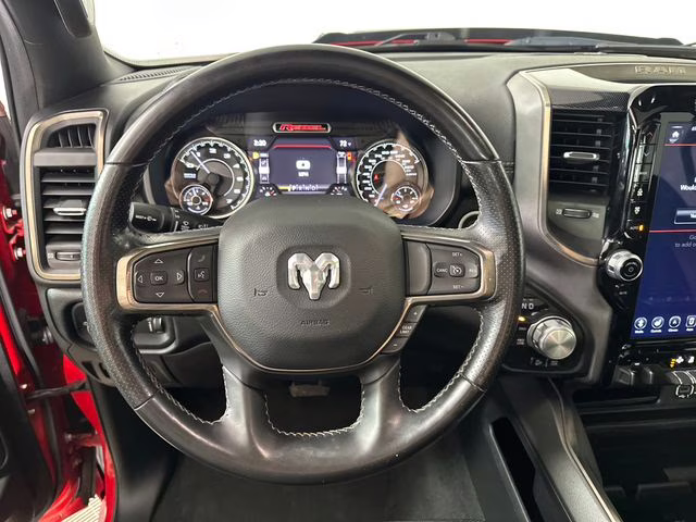 2021 Flame Red Clearcoat Ram 1500 Rebel 4X4 Truck