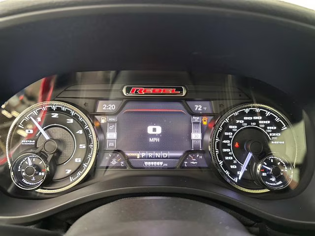 2021 Flame Red Clearcoat Ram 1500 Rebel 4X4 Truck