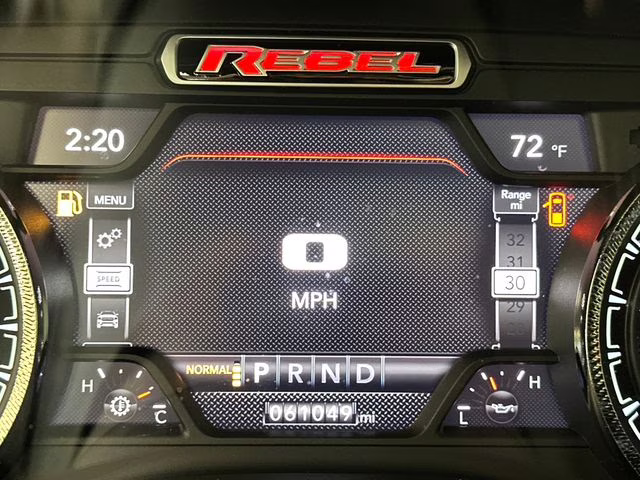 2021 Flame Red Clearcoat Ram 1500 Rebel 4X4 Truck