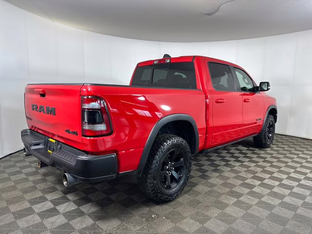 2021 Flame Red Clearcoat Ram 1500 Rebel 4X4 Truck