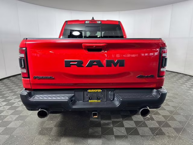 2021 Flame Red Clearcoat Ram 1500 Rebel 4X4 Truck