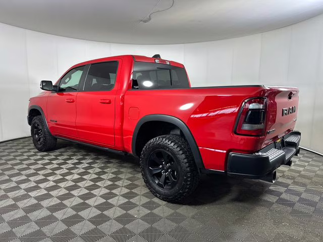 2021 Flame Red Clearcoat Ram 1500 Rebel 4X4 Truck