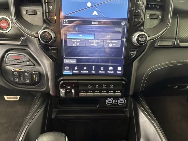 2024 Diamond Black Crystal Pearlcoat Ram 1500 TRX 4X4 Truck