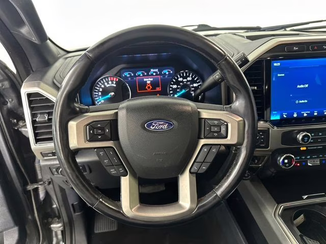 2022 Gray Metallic Ford Super Duty F-350 SRW Platinum 4X4 Truck