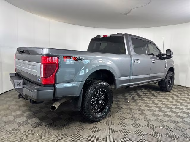 2022 Gray Metallic Ford F-350SD Platinum 4X4 Truck