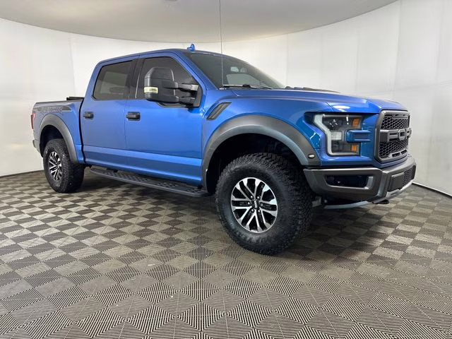 2019 Blue Metallic Ford F-150 Raptor 4X4 Truck