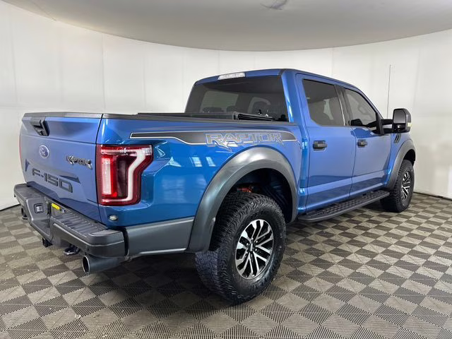 2019 Blue Metallic Ford F-150 Raptor 4X4 Truck
