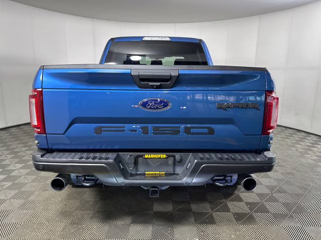 2019 Blue Metallic Ford F-150 Raptor 4X4 Truck