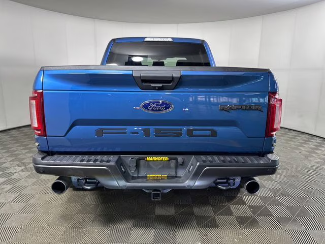 2019 Blue Metallic Ford F-150 Raptor 4X4 Truck