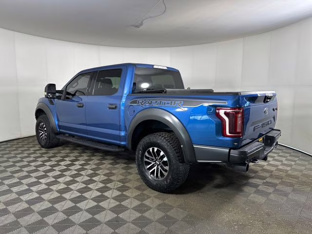 2019 Blue Metallic Ford F-150 Raptor 4X4 Truck