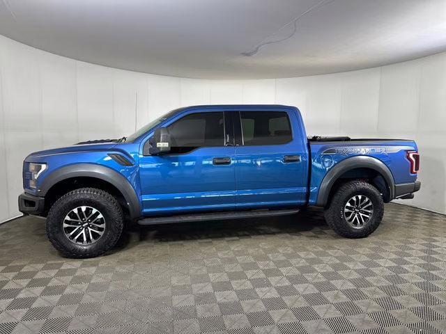 2019 Blue Metallic Ford F-150 Raptor 4X4 Truck