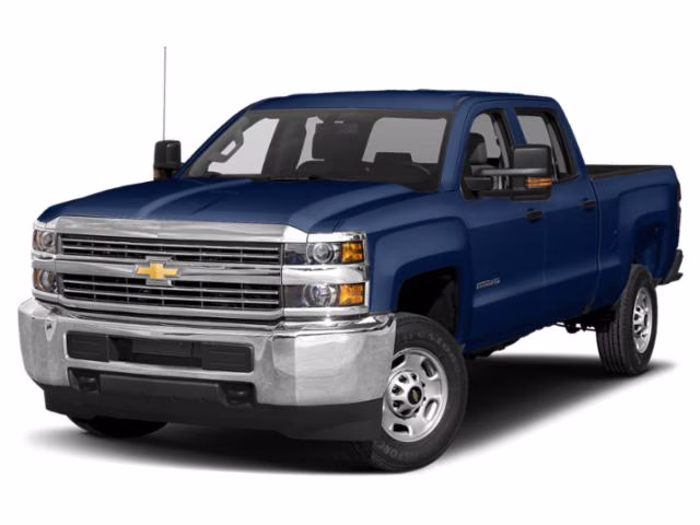2015 Blue Topaz Metallic Chevrolet Silverado 2500HD Work Truck 4X4 Truck