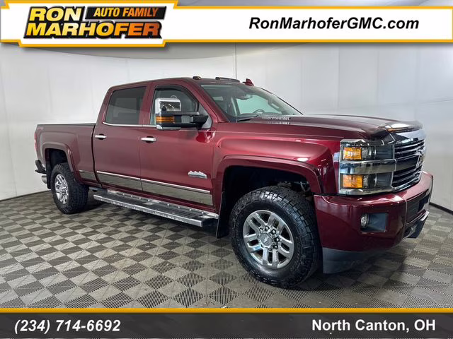 2016 Butte Red Metallic Chevrolet Silverado 3500HD High Country 4X4 Truck