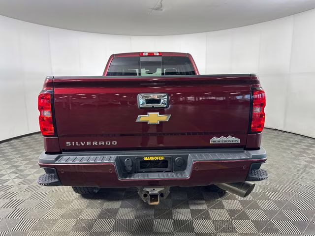 2016 Butte Red Metallic Chevrolet Silverado 3500HD High Country 4X4 Truck