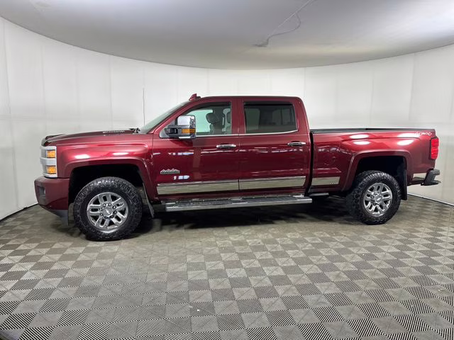 2016 Butte Red Metallic Chevrolet Silverado 3500HD High Country 4X4 Truck
