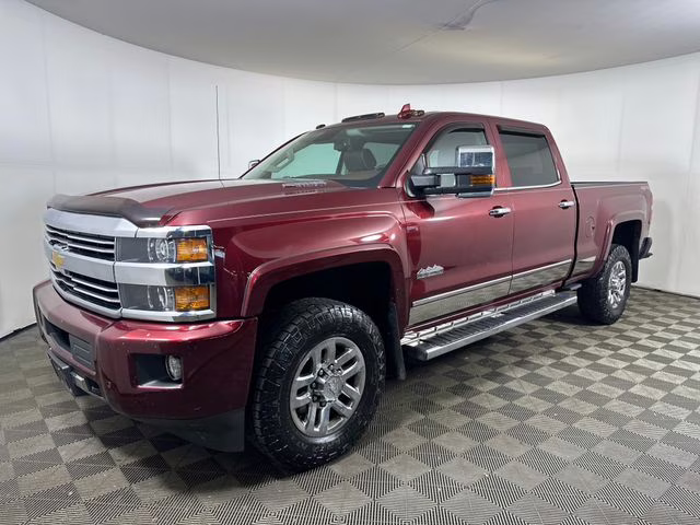 2016 Butte Red Metallic Chevrolet Silverado 3500HD High Country 4X4 Truck