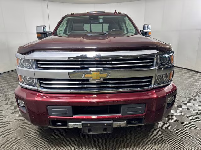 2016 Butte Red Metallic Chevrolet Silverado 3500HD High Country 4X4 Truck