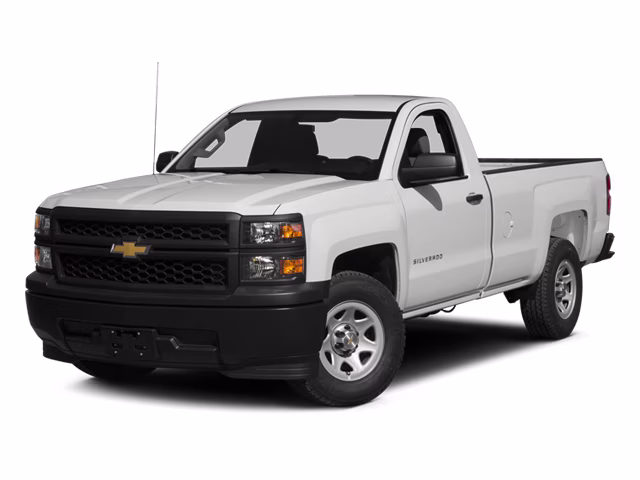 2014 Summit White Chevrolet Silverado 1500 Work Truck RWD Truck