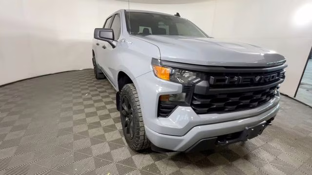 2024 Slate Gray Metallic Chevrolet Silverado 1500 Custom 4X4 Truck