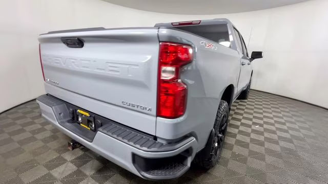 2024 Slate Gray Metallic Chevrolet Silverado 1500 Custom 4X4 Truck