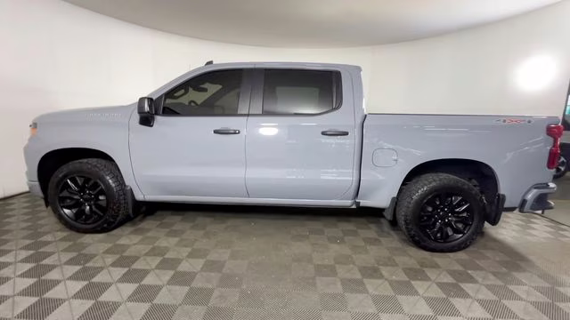 2024 Slate Gray Metallic Chevrolet Silverado 1500 Custom 4X4 Truck