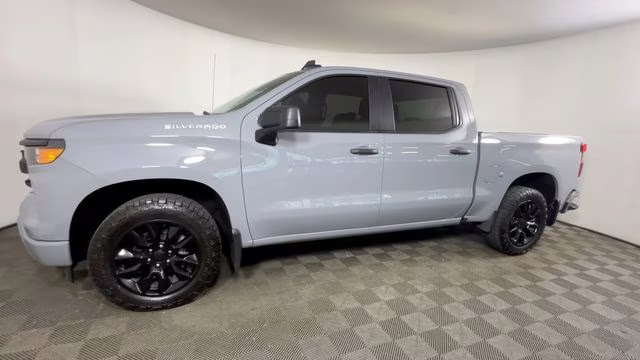 2024 Slate Gray Metallic Chevrolet Silverado 1500 Custom 4X4 Truck