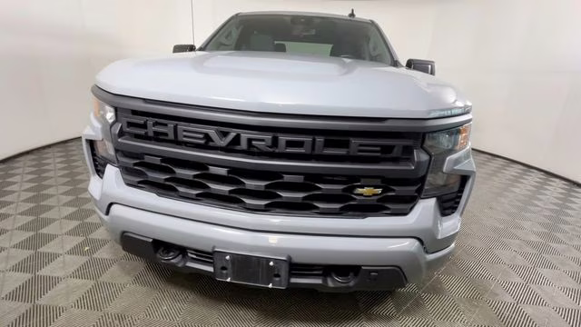 2024 Slate Gray Metallic Chevrolet Silverado 1500 Custom 4X4 Truck