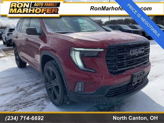 2026 Volcanic Red Tintcoat GMC Acadia Elevation FWD SUV