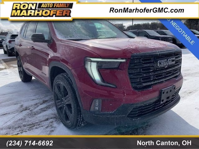 2026 Volcanic Red Tintcoat GMC Acadia Elevation FWD SUV