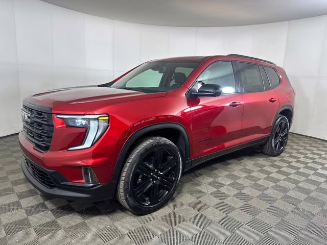 2025 Volcanic Red Tintcoat GMC Acadia Elevation FWD SUV