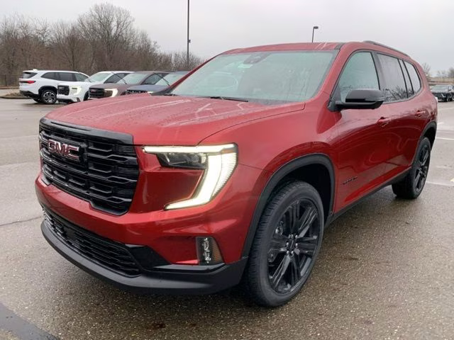 2026 Volcanic Red Tintcoat GMC Acadia Elevation AWD SUV