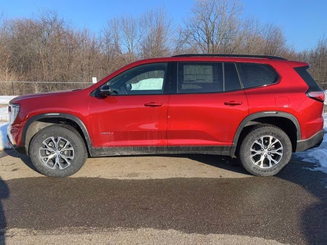 2026 Volcanic Red Tintcoat GMC Acadia AT4 AWD SUV