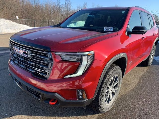 2026 Volcanic Red Tintcoat GMC Acadia AT4 AWD SUV