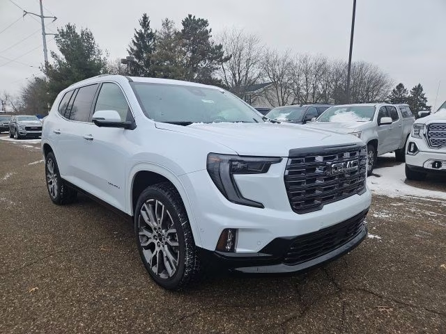 2026 Glacier White Tricoat GMC Acadia Denali Ultimate AWD SUV