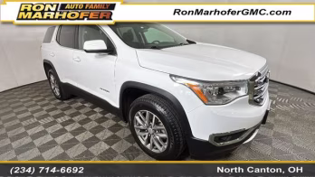 2017 Summit White GMC Acadia SLE-2 FWD SUV