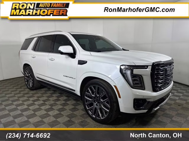 2025 White Frost Tricoat GMC Yukon Denali Ultimate 4X4 SUV