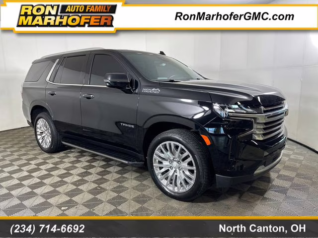 2023 Black Chevrolet Tahoe High Country 4X4 SUV