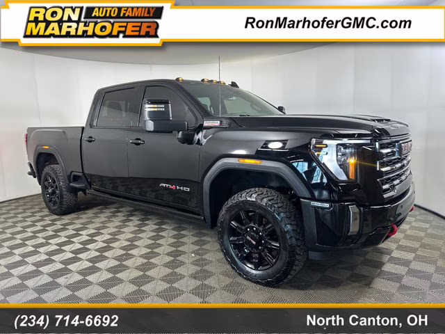 2024 Onyx Black GMC Sierra 2500HD AT4 4X4 Truck
