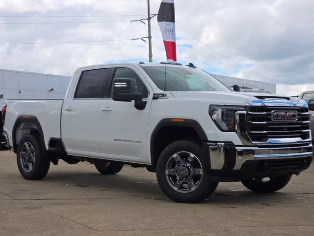 2026 Summit White GMC Sierra 2500HD SLE 4X4 Truck