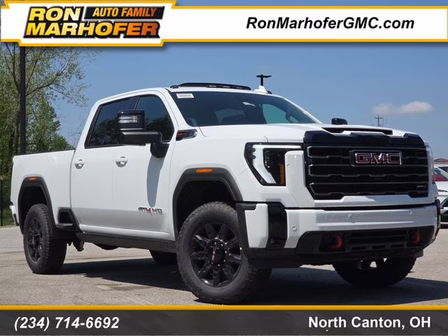 2026 Summit White GMC Sierra 2500HD AT4 4X4 Truck