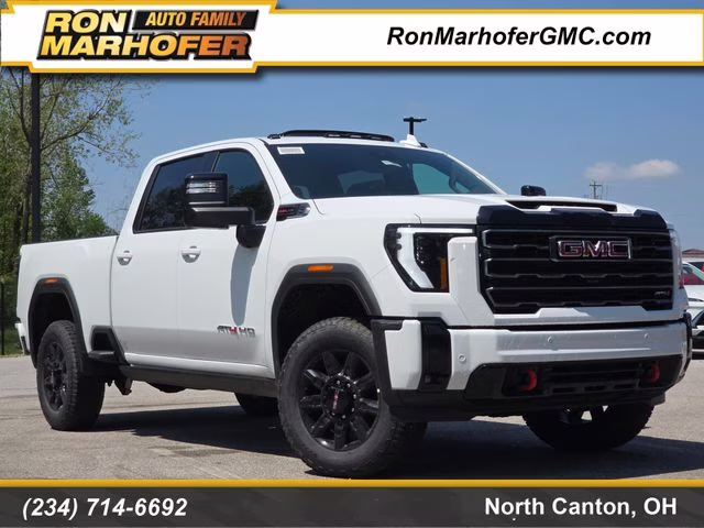 2026 Summit White GMC Sierra 2500HD AT4 4X4 Truck