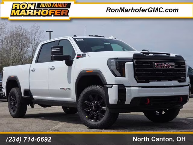 2026 Summit White GMC Sierra 2500HD AT4 4X4 Truck