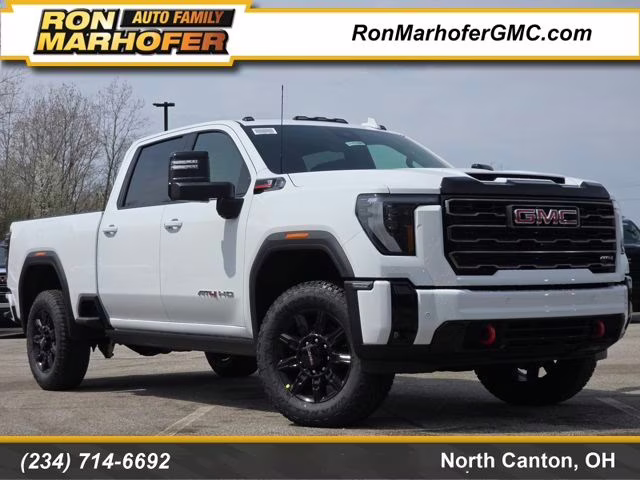 2026 Summit White GMC Sierra 2500HD AT4 4X4 Truck