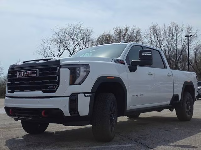 2026 Summit White GMC Sierra 2500HD AT4 4X4 Truck