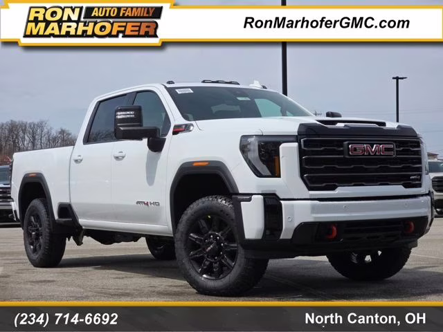 2026 Summit White GMC Sierra 2500HD AT4 4X4 Truck