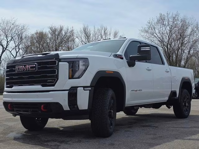 2026 Summit White GMC Sierra 2500HD AT4 4X4 Truck