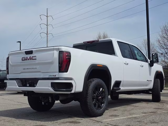 2026 Summit White GMC Sierra 2500HD AT4 4X4 Truck