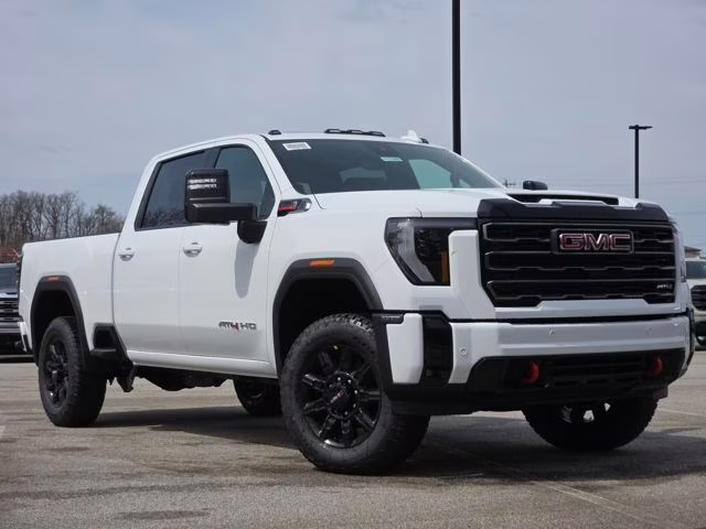 2026 Summit White GMC Sierra 2500HD AT4 4X4 Truck