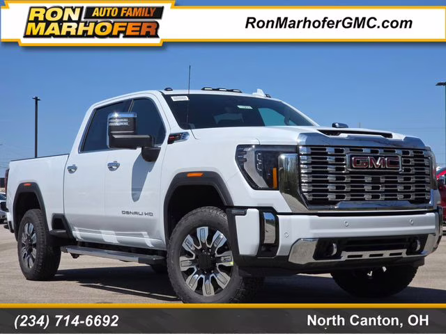 2026 Glacier White Tricoat GMC Sierra 2500HD Denali 4X4 Truck