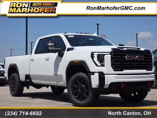 2026 Summit White GMC Sierra 3500HD AT4 4X4 Truck